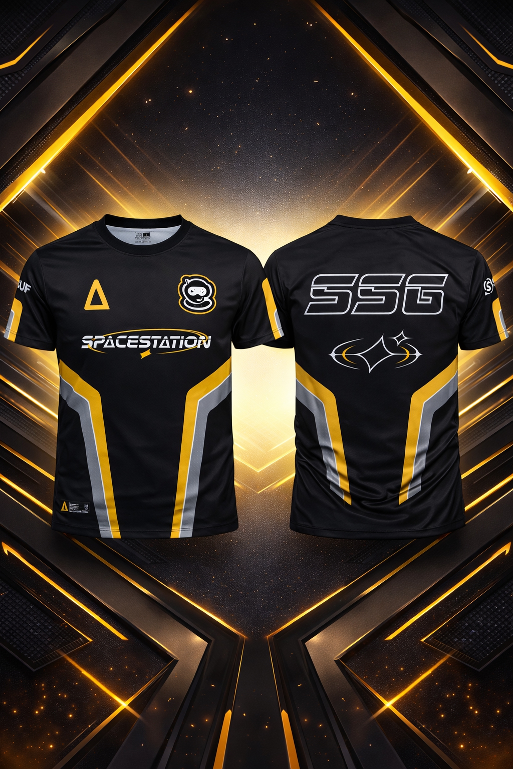 Custom Esports Gaming Jersey - Ssg Esports ジャージ クイックドライ ゲーミングチームシャツ メンズ