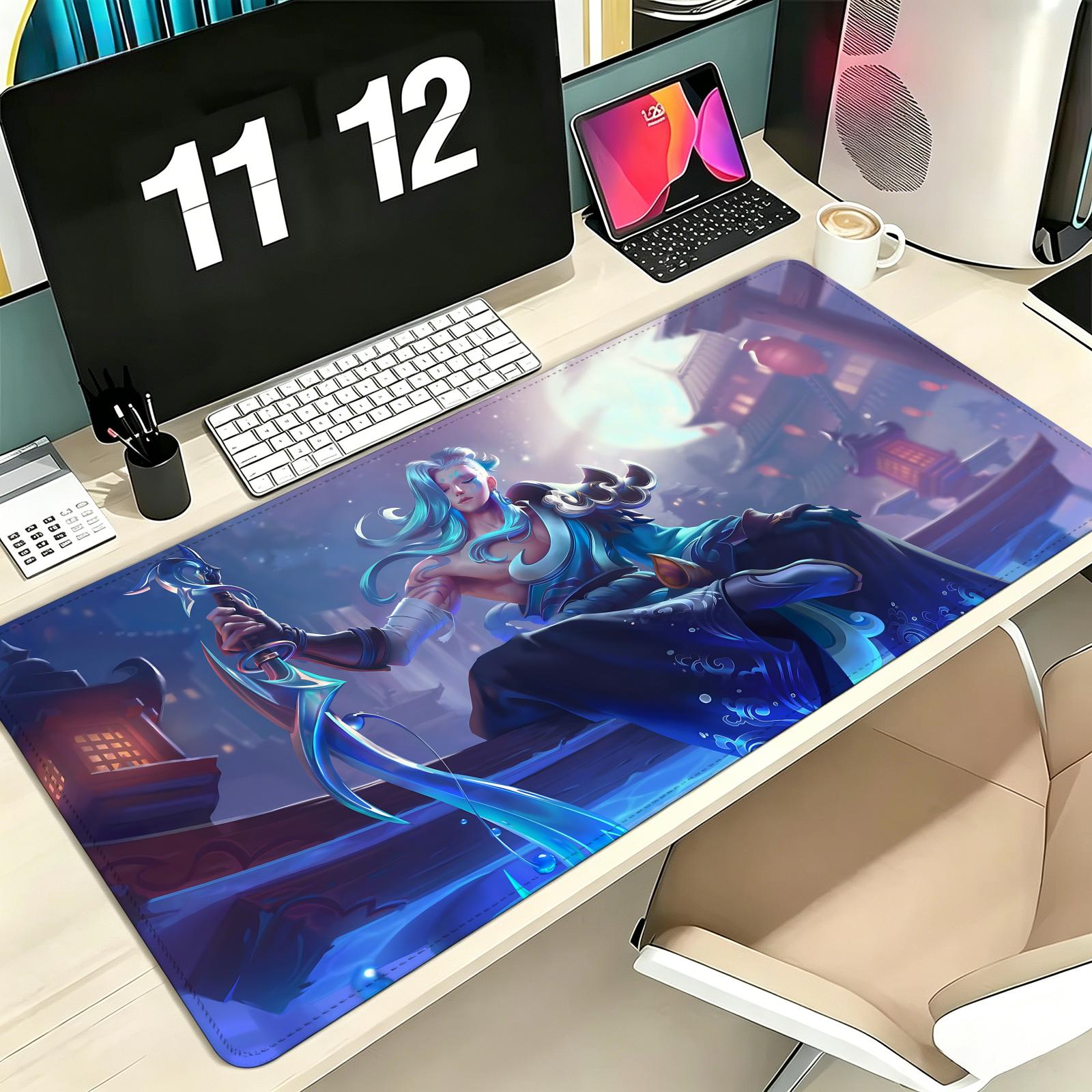 Esports Gaming Arena - プロ E-スポーツ XXL ゲーミングマウスパッド 特大サイズ 滑り止めステッチエッジ