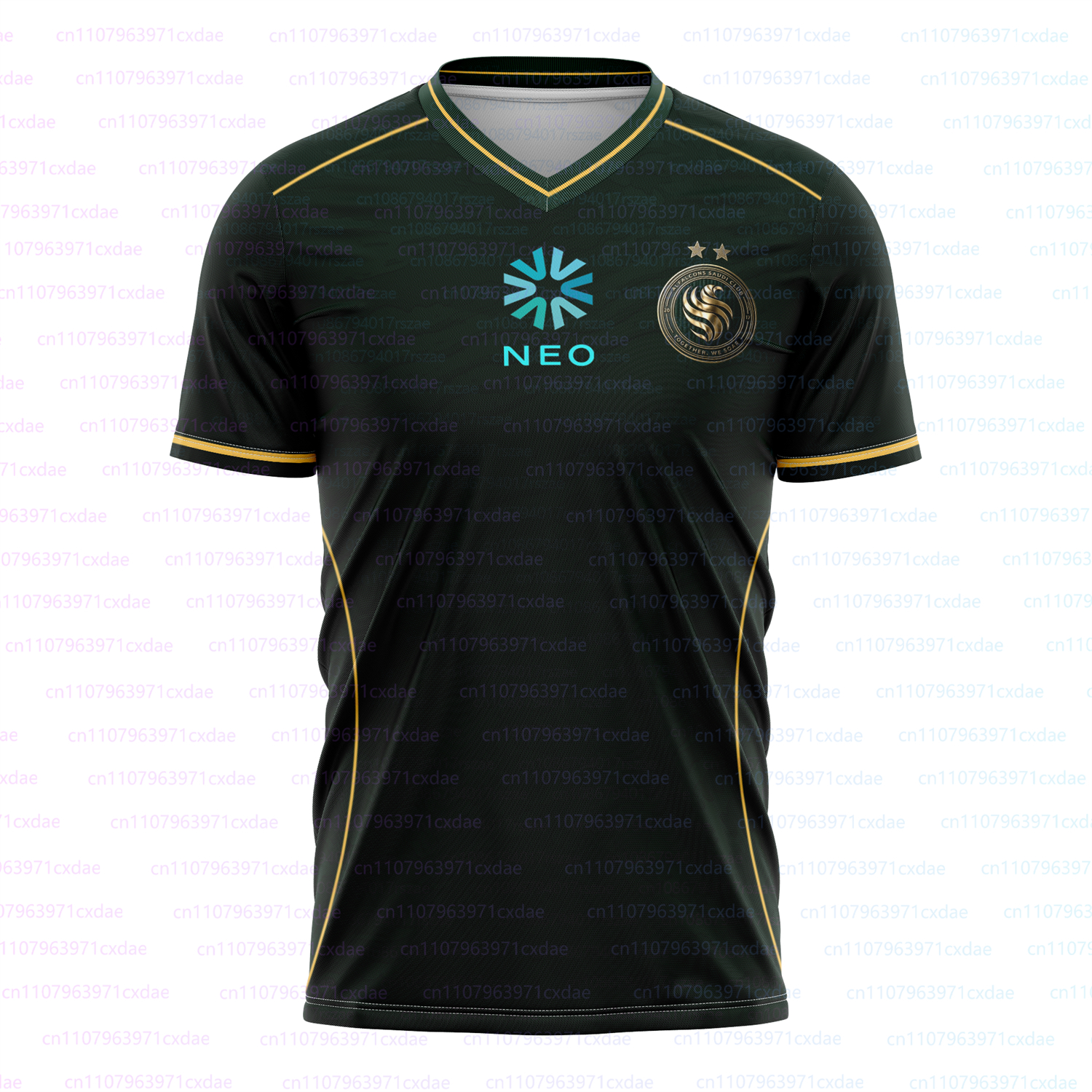 Custom Esports Gaming Jersey - チームファルコンズ 2026 トレーニングユニフォーム CS2 eスポーツ カリガン