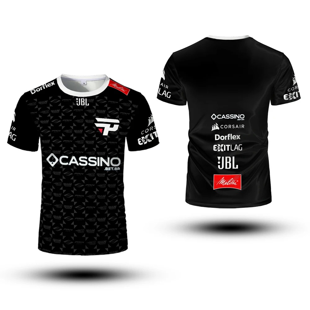 Custom Esports Gaming Jersey - PaiN ゲーミングクラブユニフォーム eスポーツジャージ CSGO プレーヤーカスタムトップス メンズ＆レディース通気性スポーツ