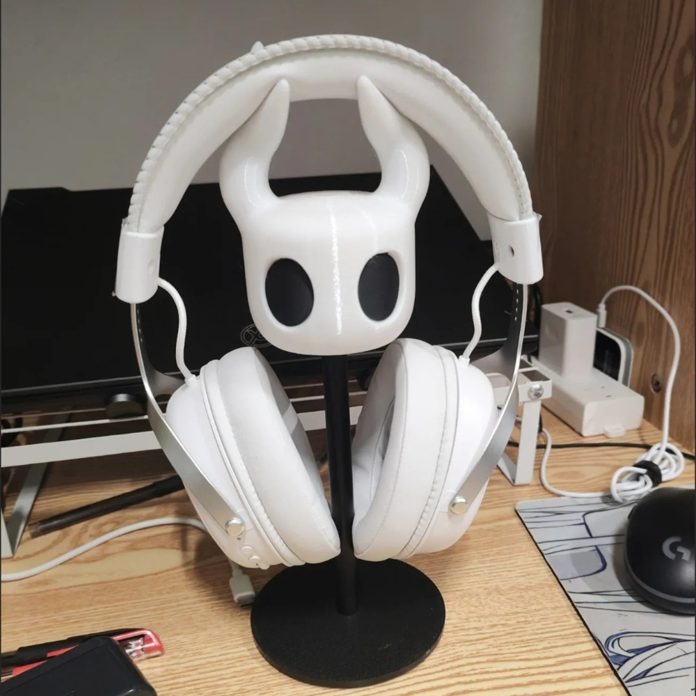 Controller Charging Stand - ホロウナイトゲームフィギュアスタイルeスポーツルーム装飾ヘッドフォンスタンドとコントローラーホルダーデスクトップ装飾モデル