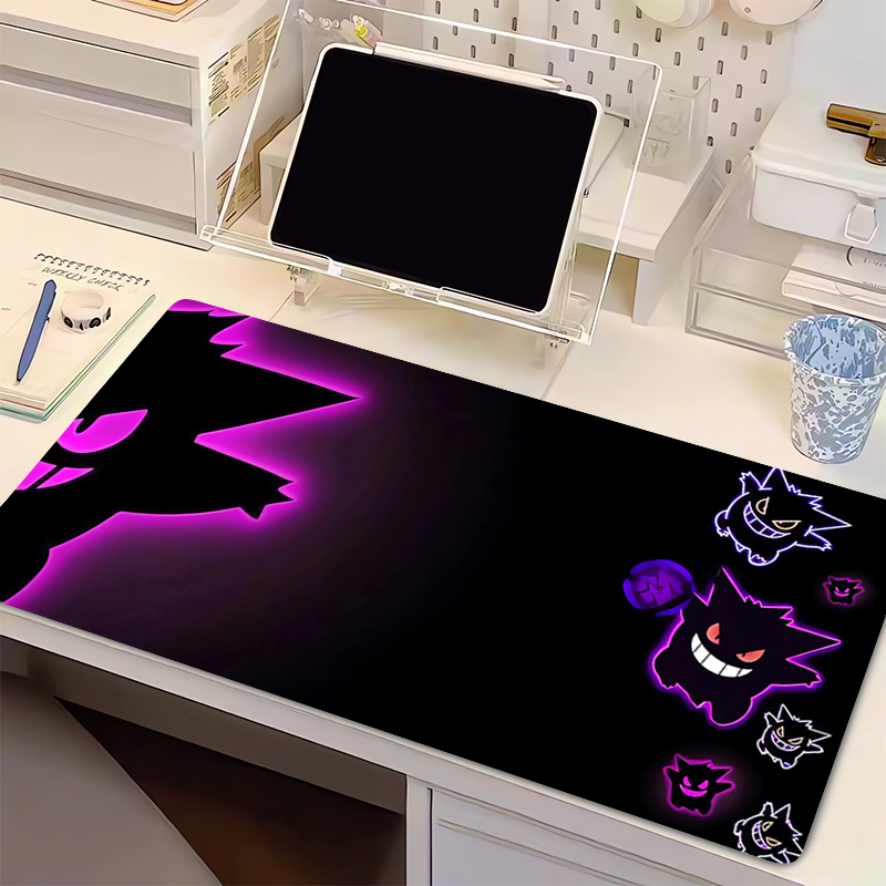 Esports Gaming Table - マウスパッド P-ポケモン ゲンガー ゲーミングアクセサリー コンピューターキーボードゲーマー eスポーツゲーマー向けに特別に設計されたゲーマーキャビネットマウスパッド