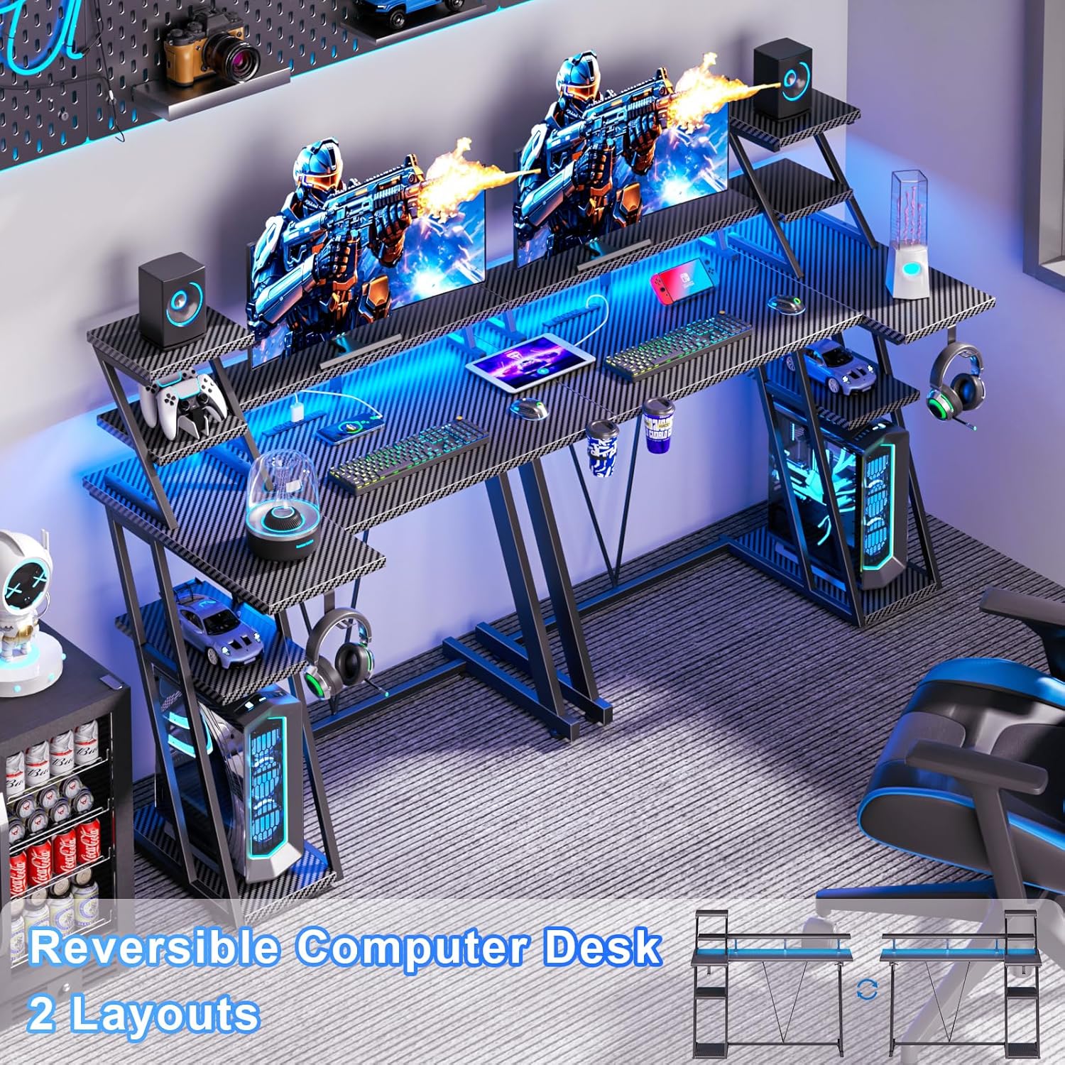 プロ仕様の人気ゲーミングデスク、レーシングゲーミングテーブル - Esports Gaming Table のレビューと価格