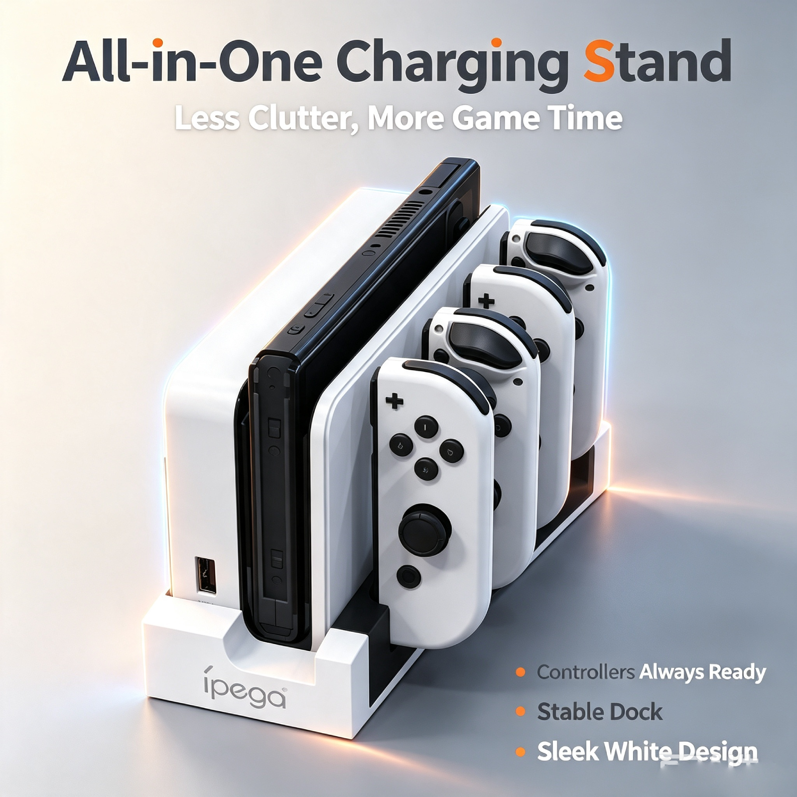 Switchの左右コントローラー充電ドックに対応 Pytho - Controller Charging Stand のレビューと価格