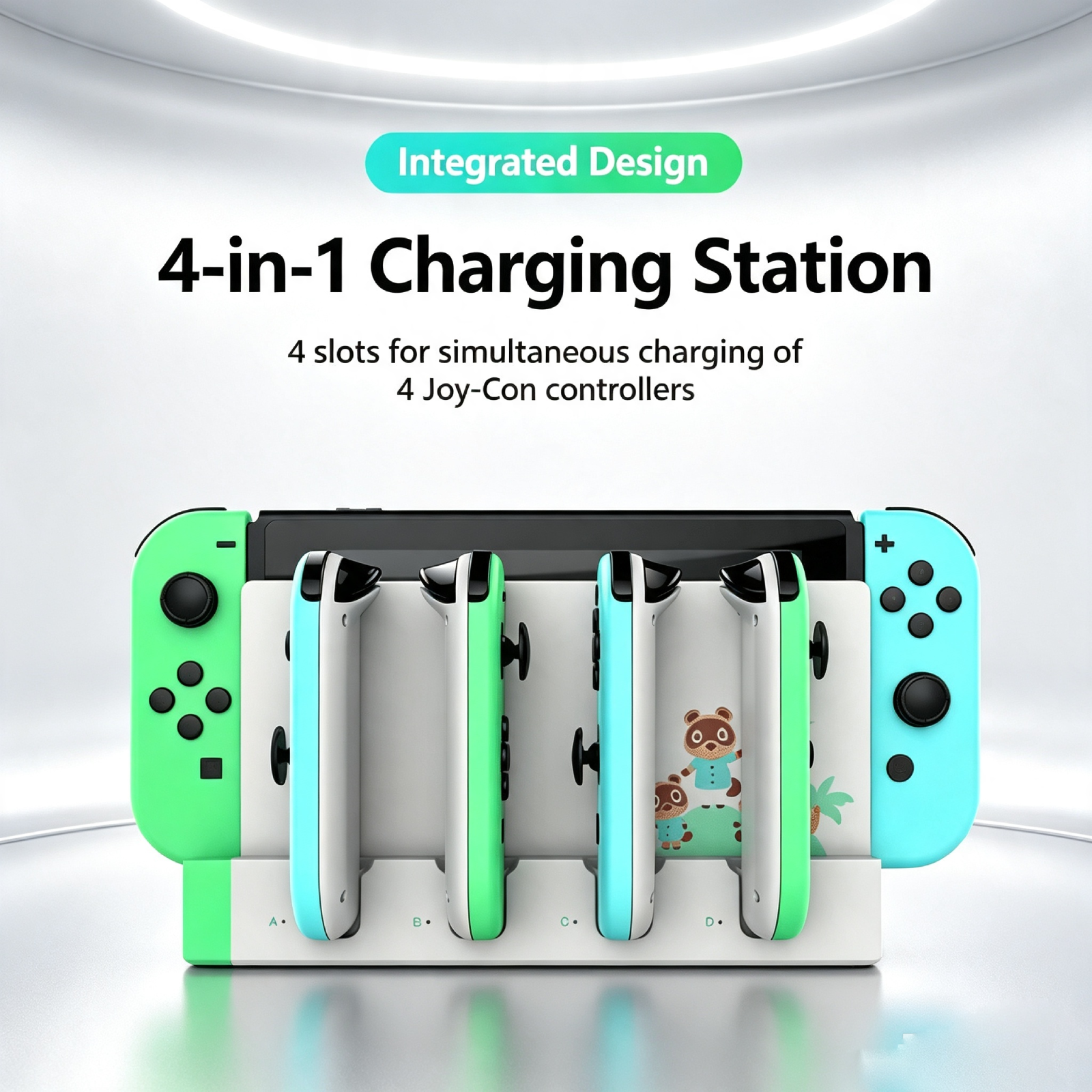 Switchの左右コントローラー充電ドックに対応 Pytho - Controller Charging Stand のレビューと価格