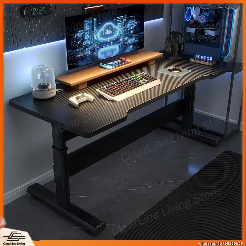 高さ調節可能な電動スタンディングゲーミングデスク、eスポーツ - Esports Gaming Setup のレビューと価格