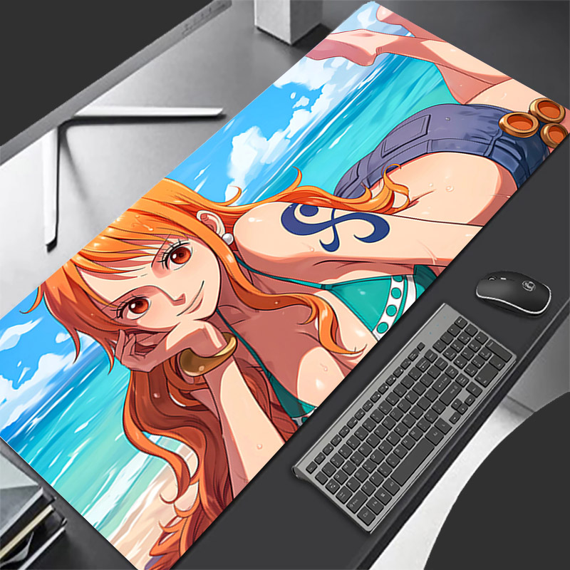 マウスパッドワンピース耐久性のあるアニメゲームアクセサリー  - Esports Gaming Mice のレビューと価格