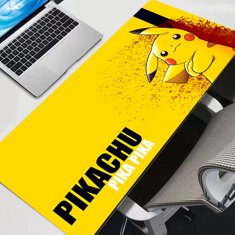 マウスパッド大 P-ピカチュウゴム PC コンピュータゲーム - Esports Gaming Mice のレビューと価格