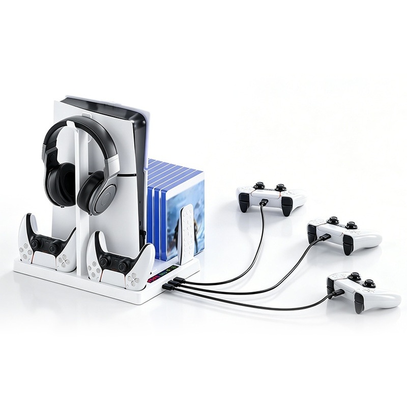 スーパーセール PS5pro/PS5slim/PS5用冷却フ - Controller Charging Stand のレビューと価格