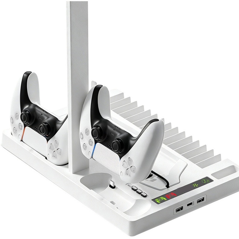 スーパーセール PS5pro/PS5slim/PS5用冷却フ - Controller Charging Stand のレビューと価格