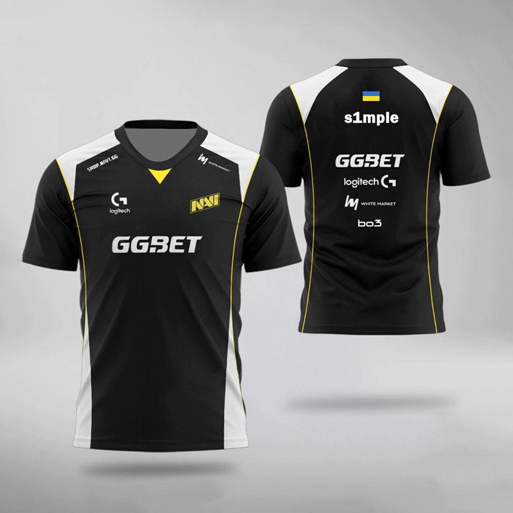 男性女性用カスタムeスポーツジャージーブランク、オーバーサイ - Custom Esports Gaming Jersey のレビューと価格