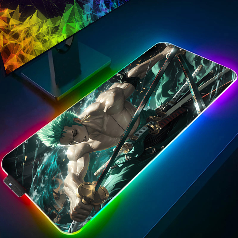 ワンピースゾロマウスパッド RGB ゲームアクセサリー Ga - Esports Gaming Mice のレビューと価格