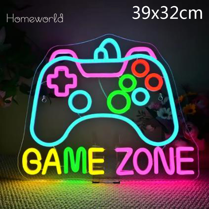 ゲームゾーンLEDネオンライトサインUSB電源、アーケードウ - Esports Gaming Arena のレビューと価格