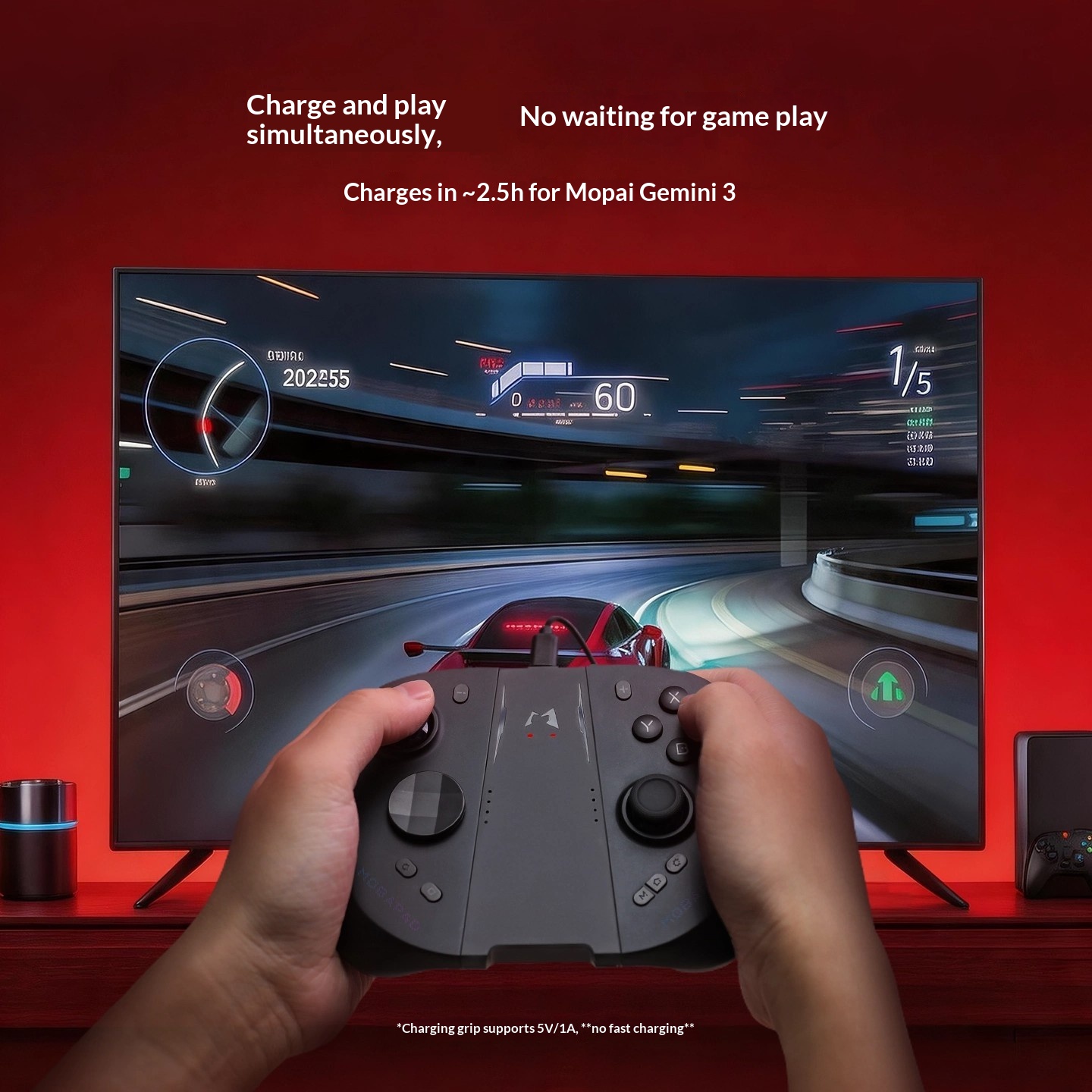 Mobapad M12-HD 充電グリップ有線充電コントロー - Controller Charging Stand のレビューと価格
