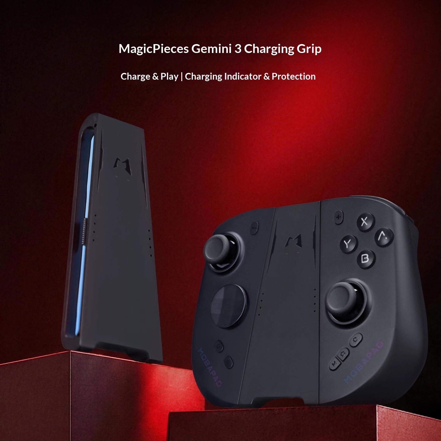 Mobapad M12-HD 充電グリップ有線充電コントロー - Controller Charging Stand のレビューと価格