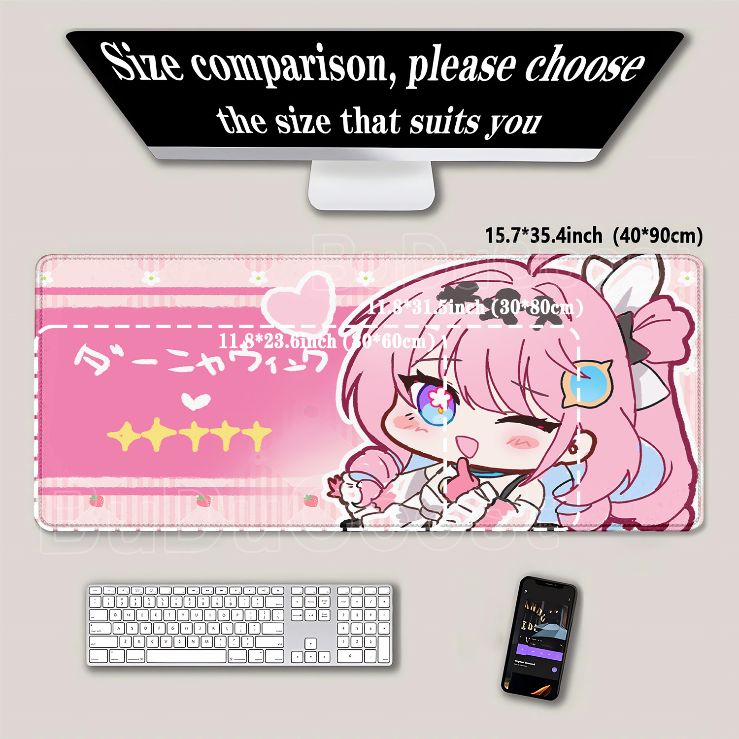 ゲーミングマウスパッドデニア風立ちぬかわいいアニメガールeス - Esports Gaming Table のレビューと価格