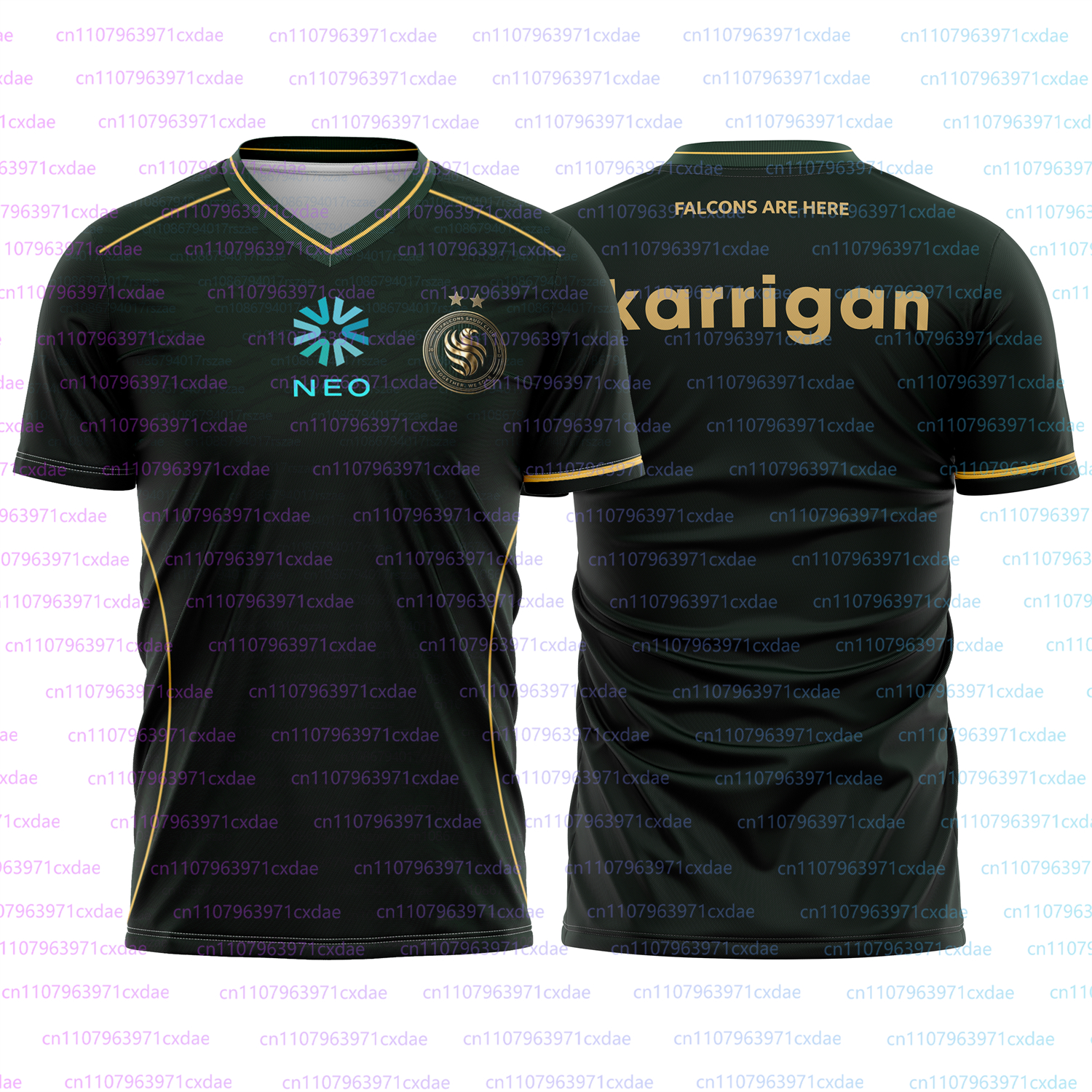 チームファルコンズ 2026 トレーニングユニフォーム CS - Custom Esports Gaming Jersey のレビューと価格