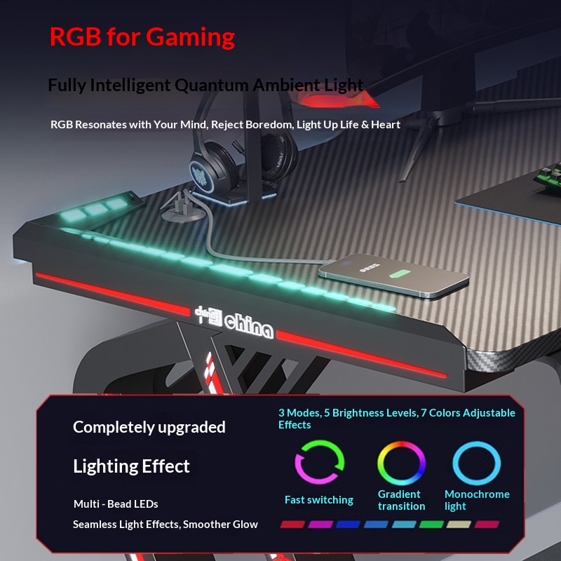 寝室・学習室・オフィス用ダブル学生用コンピューターデスク、組 - Esports Gaming Table のレビューと価格