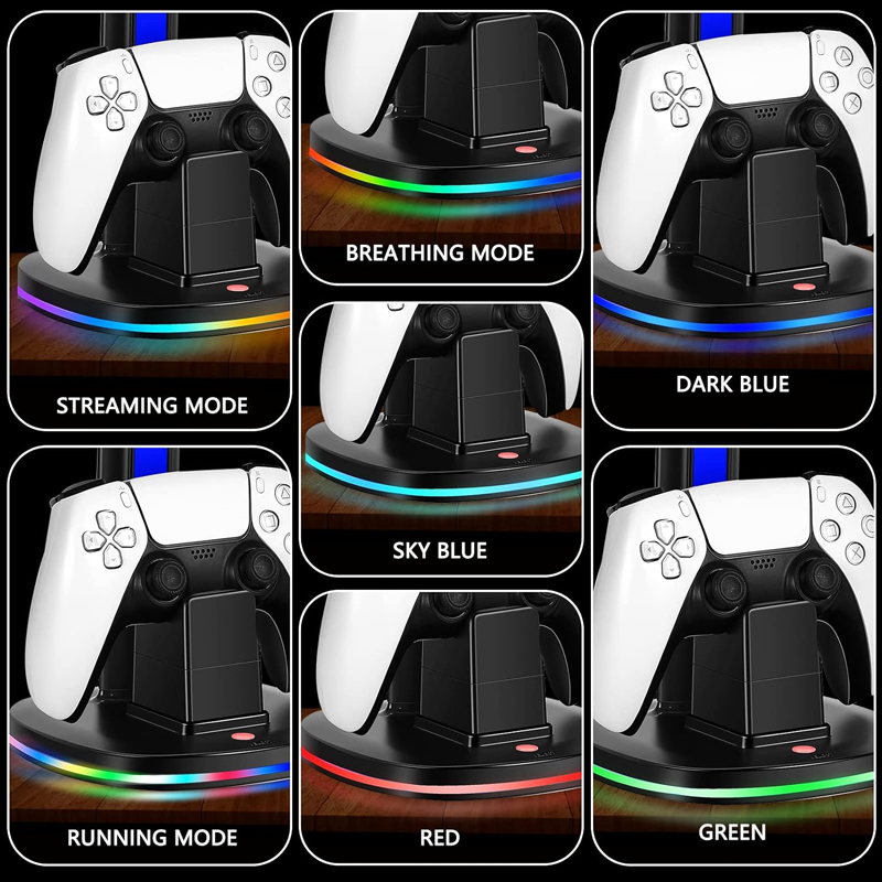 コントローラー用充電ステーション,rgbヘッドフォンスタンド - Controller Charging Stand のレビューと価格