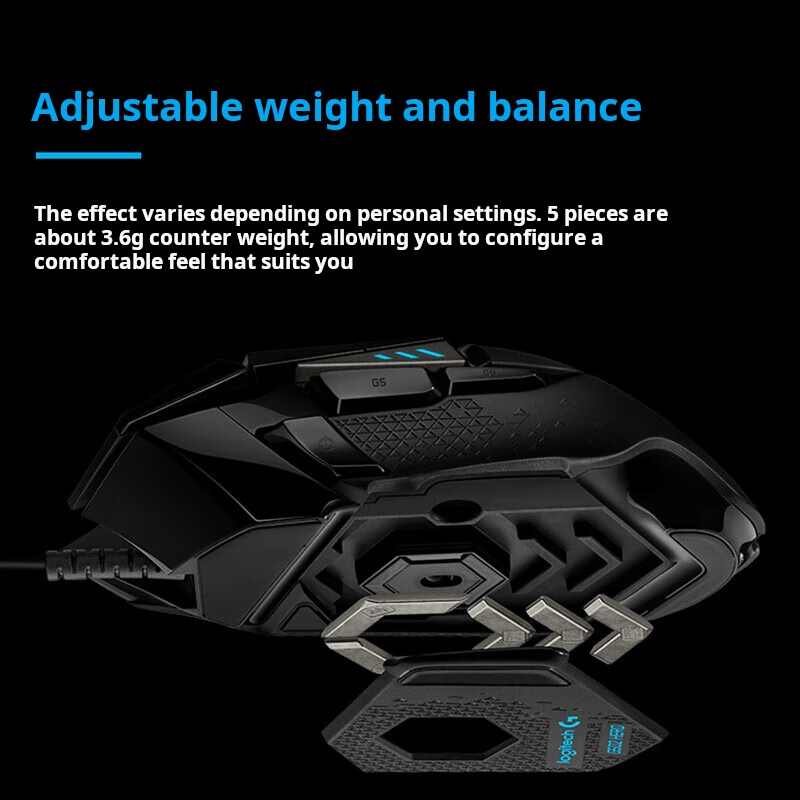 ロジクール G502 HERO 有線ゲーミングマウス HER - Esports Gaming Mouse Weight Adjustable のレビューと価格