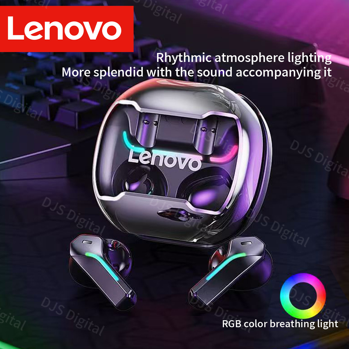 Lenovo TG101 ゲーミングヘッドセット Bluet - Esports Gaming Setup のレビューと価格