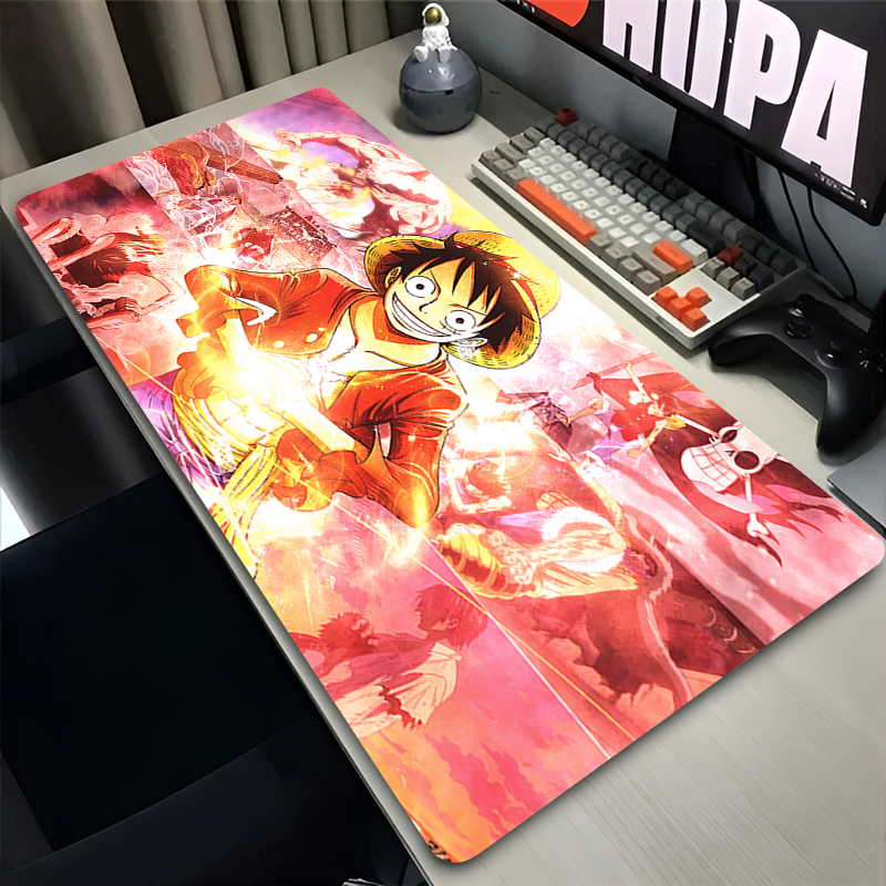 大型マウスパッド ワンピース ルフィ アニメ 拡張デスクマッ - Esports Gaming Mice のレビューと価格