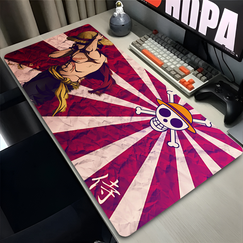 大型マウスパッド ワンピース ルフィ アニメ 拡張デスクマッ - Esports Gaming Mice のレビューと価格