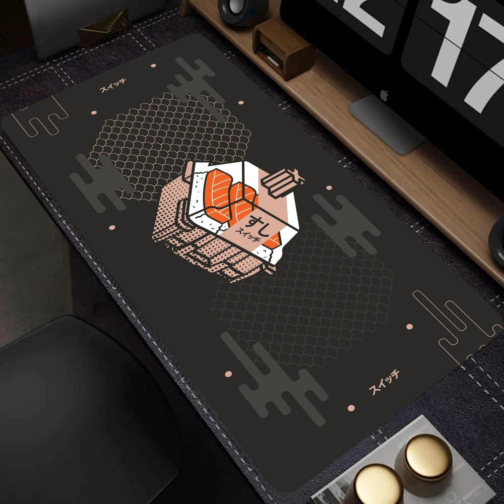 テックアブストラクトパターン大型マウスパッド、滑り止めデスク - Esports Gaming Setup のレビューと価格