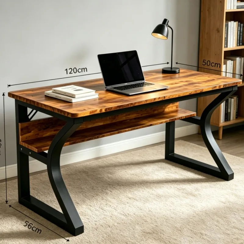 レトロな錬鉄製コンピューターデスク アメリカンスタイル Eス - Esports Gaming Table のレビューと価格