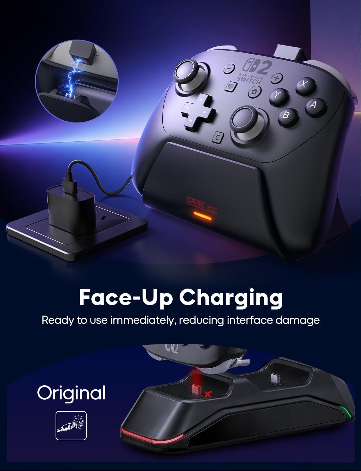 Nintendo Switch 2 Proコントローラー用ア - Controller Charging Stand のレビューと価格
