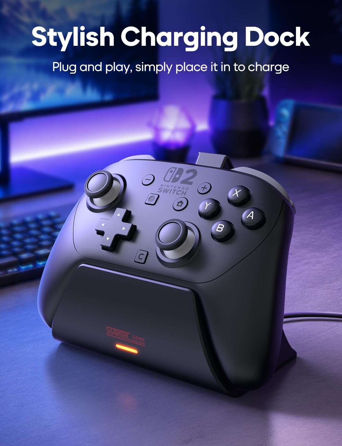 Nintendo Switch 2 Proコントローラー用ア - Controller Charging Stand のレビューと価格