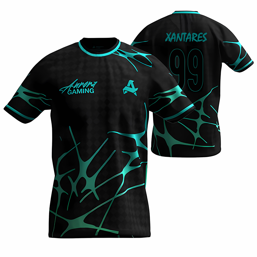 オーロラゲーミング E スポーツクラブ新しい夏のユニフォーム - Custom Esports Gaming Jersey のレビューと価格