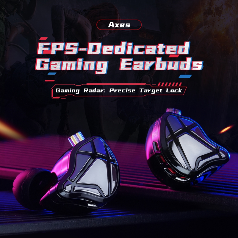    KZ Axas FPSゲーミングIEMヘッドホン プ - Esports Gaming Setup のレビューと価格
